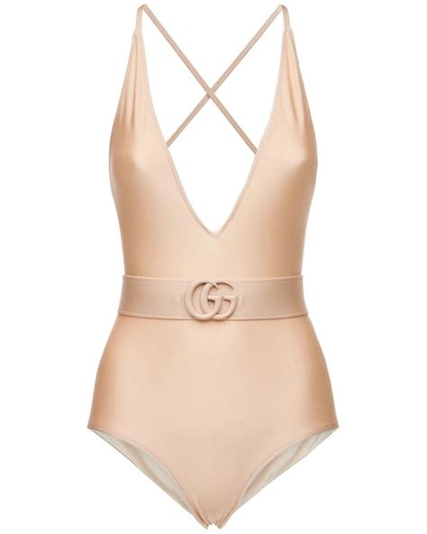 gucci belted swimsuit|gucci swimsuit not for swimming.